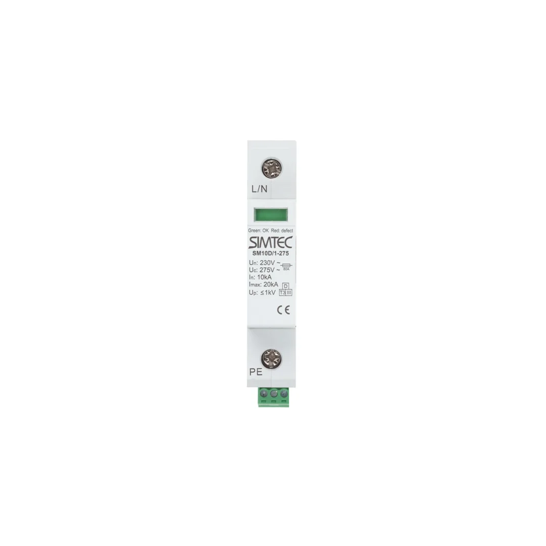 Ogranicznik przepięć Typ T3 1P 10kA SM10D/1P SIMTEC 85301000