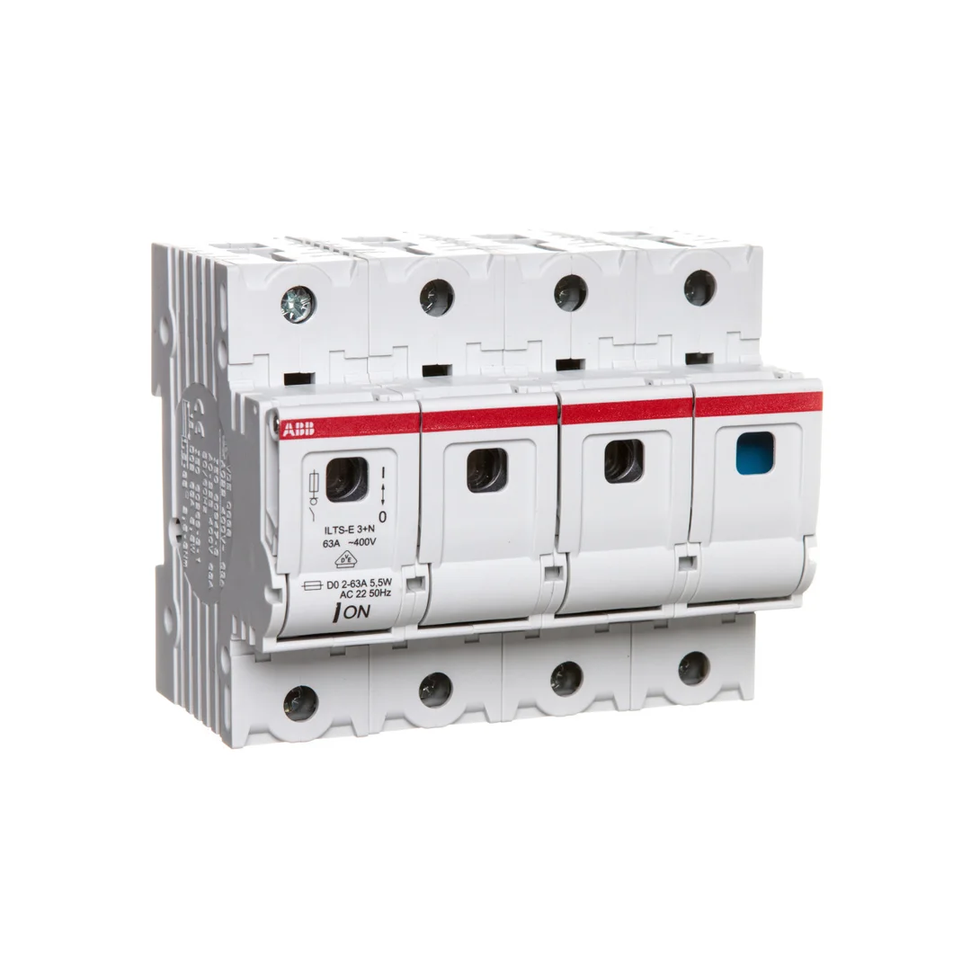 Rozłącznik bezpiecznikowy 3P+N 63A D02 ILTS-E3+N 2CDE103101R1901