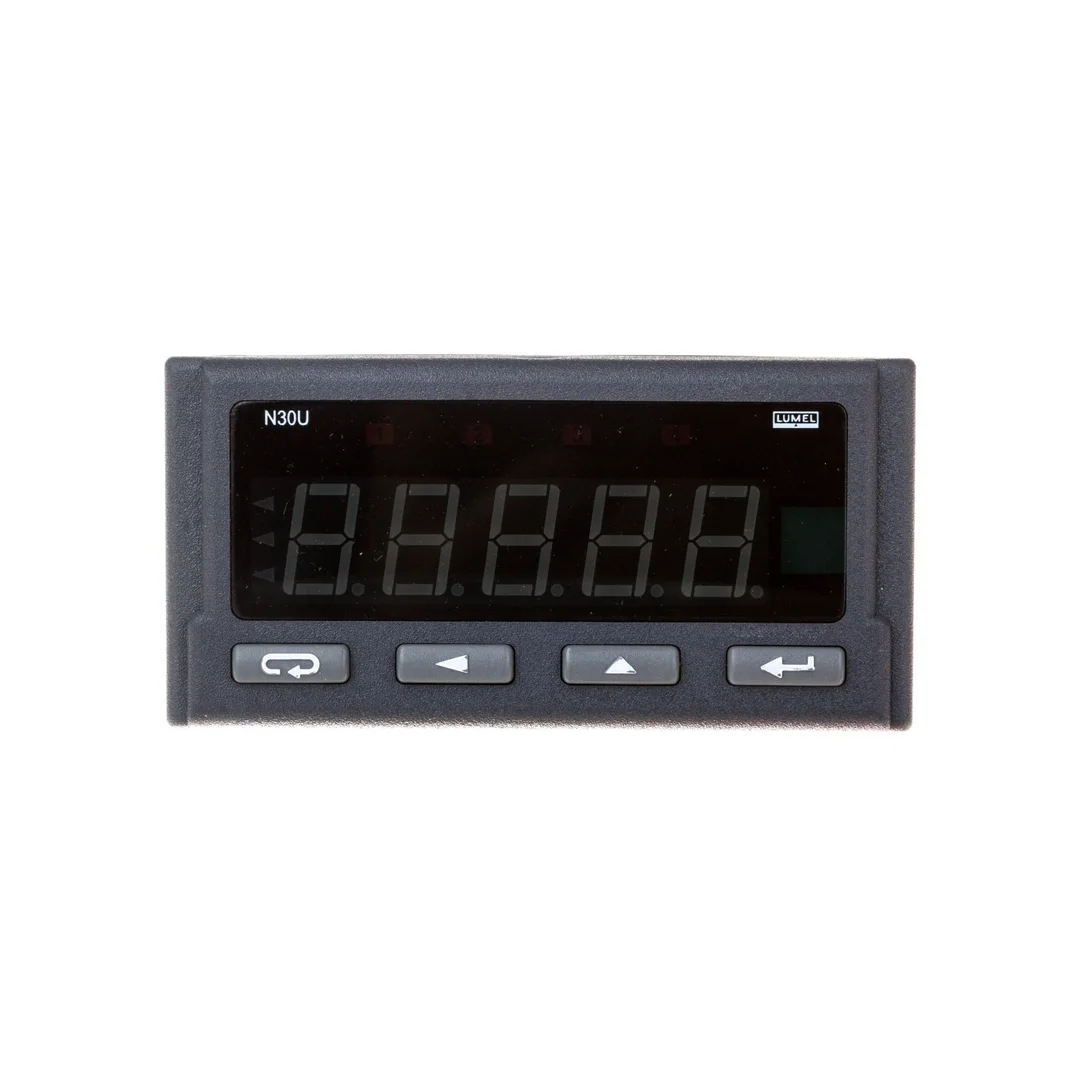 Programowalny miernik cyfrowy wejście temperaturowe i DC zasilanie 85-253V AC/DC wyjście impulsowe RS-485 analog. przek bez jedn