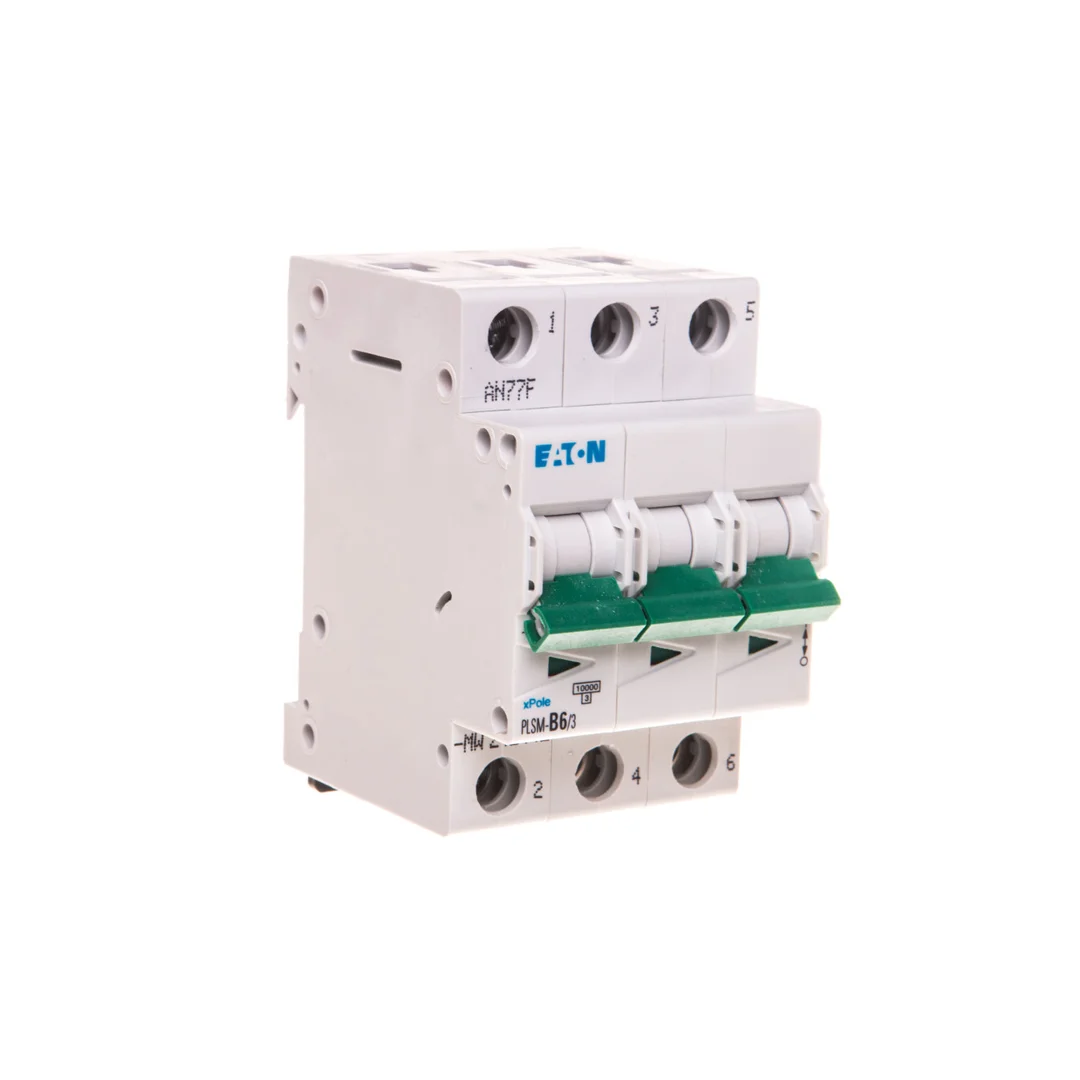 Wyłącznik nadprądowy 3P B 6A 10kA AC PLSM-B6/3-MW 242442