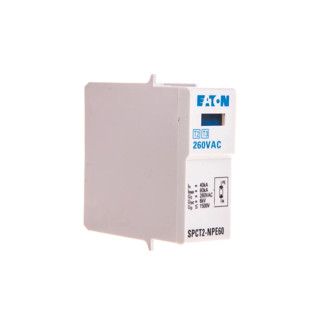 Wkład ogranicznika przepięć Typ T2 30kA 260V AC NPE SPCT2-NPE60 167617