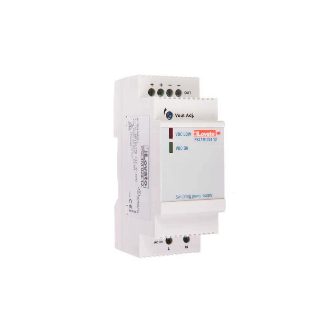 Zasilacz impulsowy modułowy 12VDC 2A 24W, wejście 100-240VAC PSL1M02412