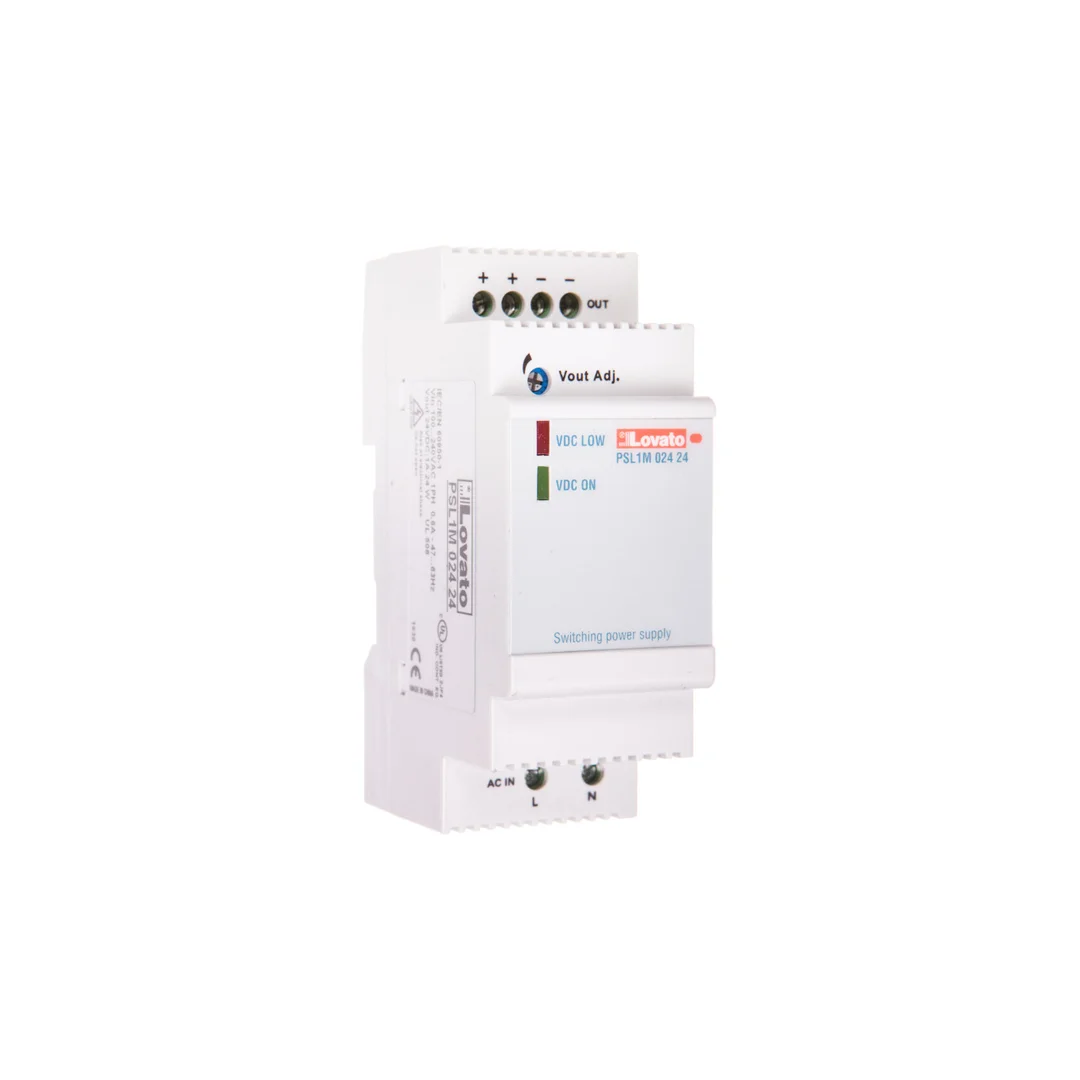 Zasilacz impulsowy modułowy 24VDC 1A 24W, wejście 100-240VAC PSL1M02424