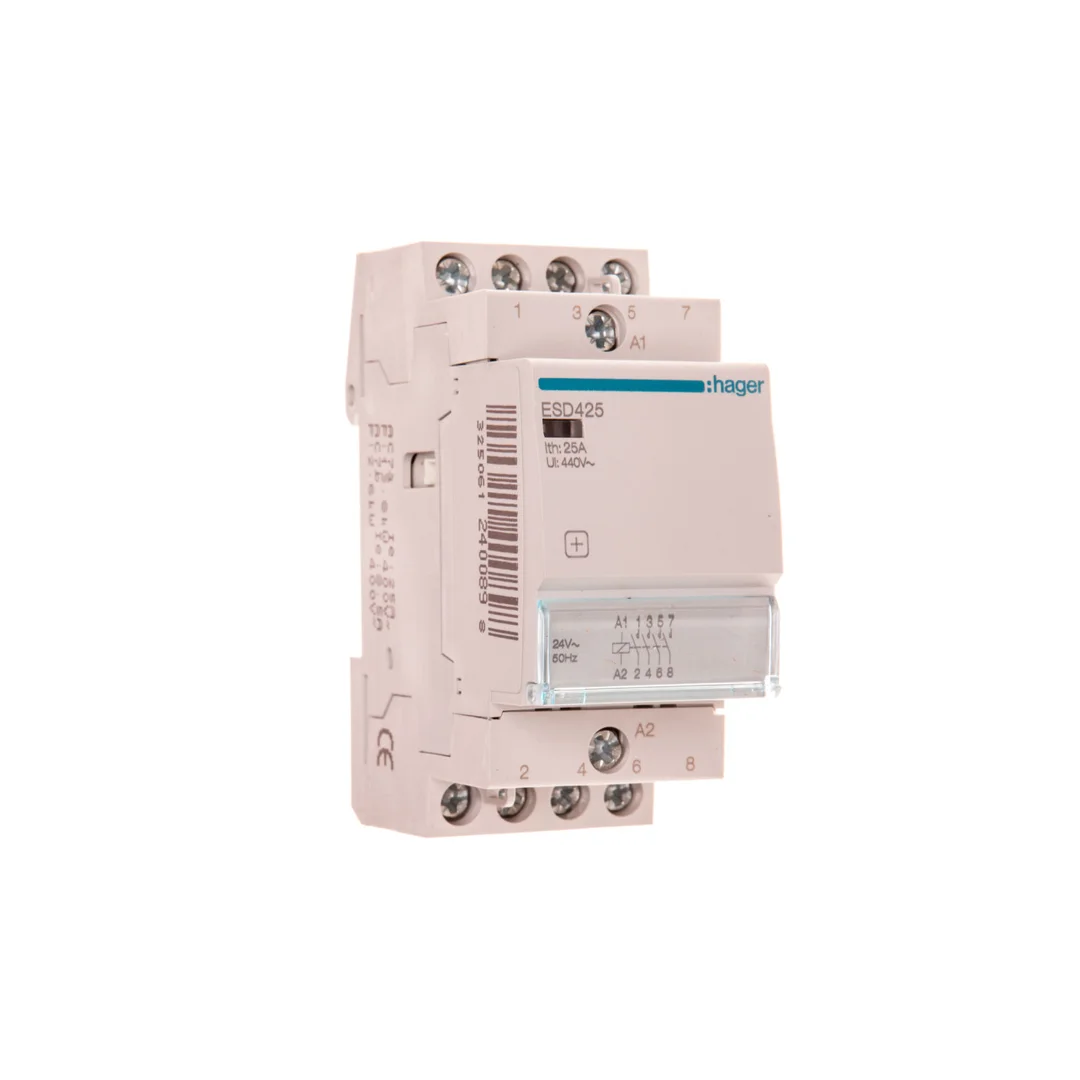 Stycznik modułowy 25A 4Z 0R 24V AC ESD425