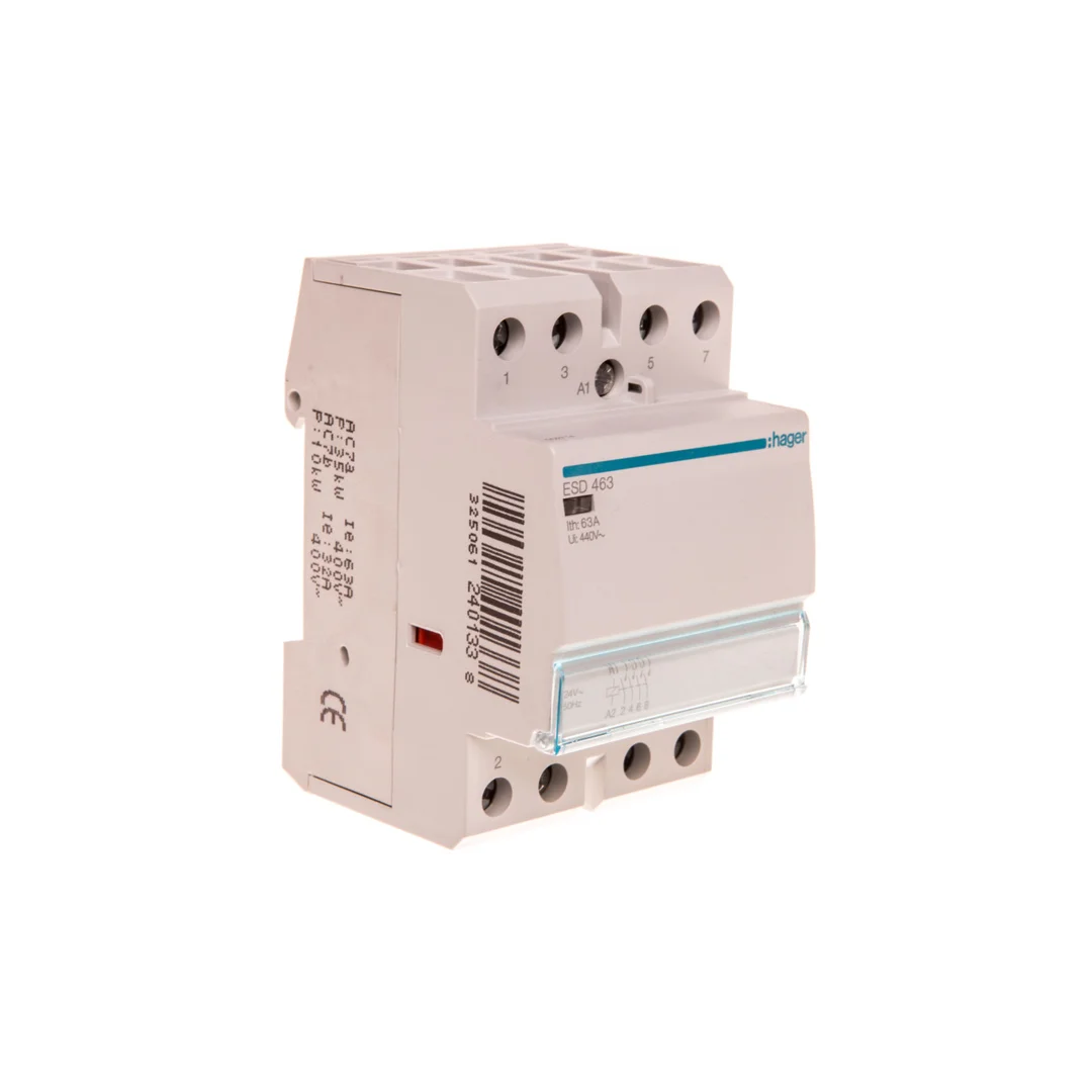 Stycznik modułowy 63A 4Z 0R 24V AC ESD463