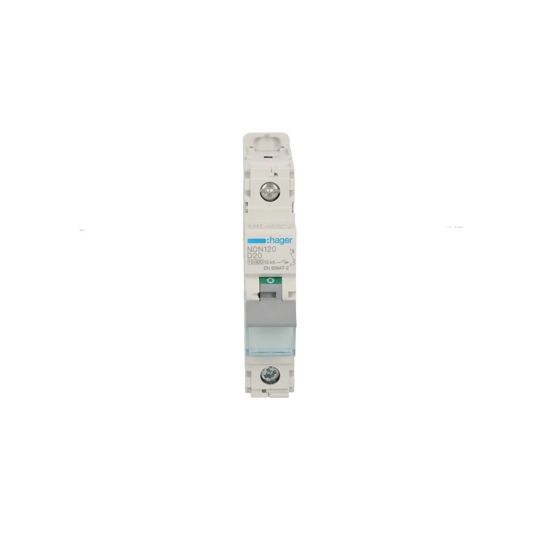 Wyłącznik nadprądowy 1P D 20A 10kA AC NDN120