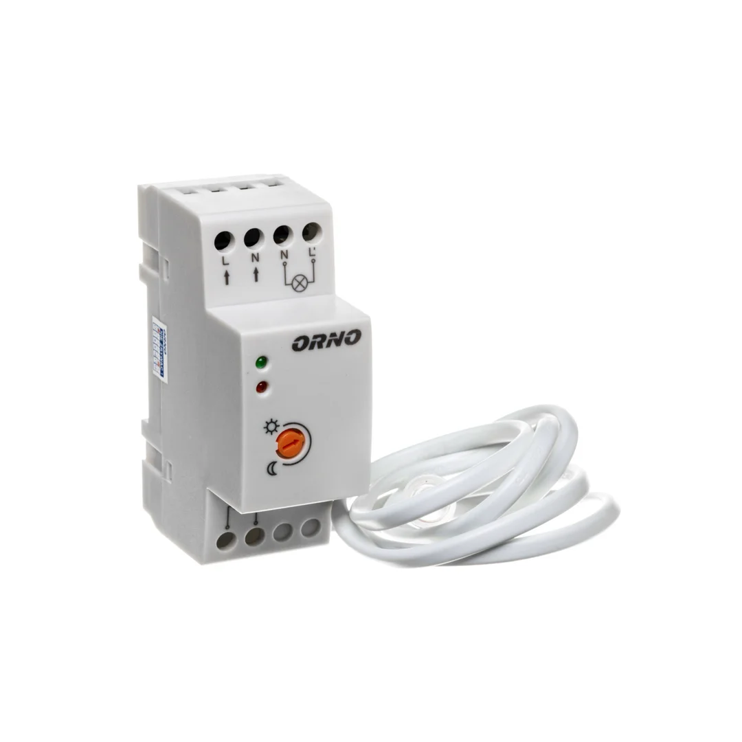 Wyłącznik zmierzchowy z czujnikiem 20A 230V 2-100lx OR-CR-219