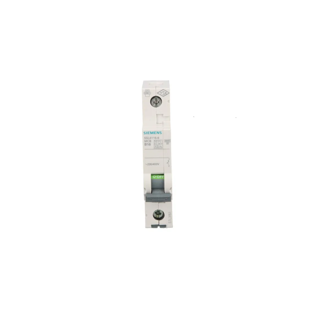 Wyłącznik nadprądowy 1P B 16A 6kA AC SENTRON 5SL6116-6