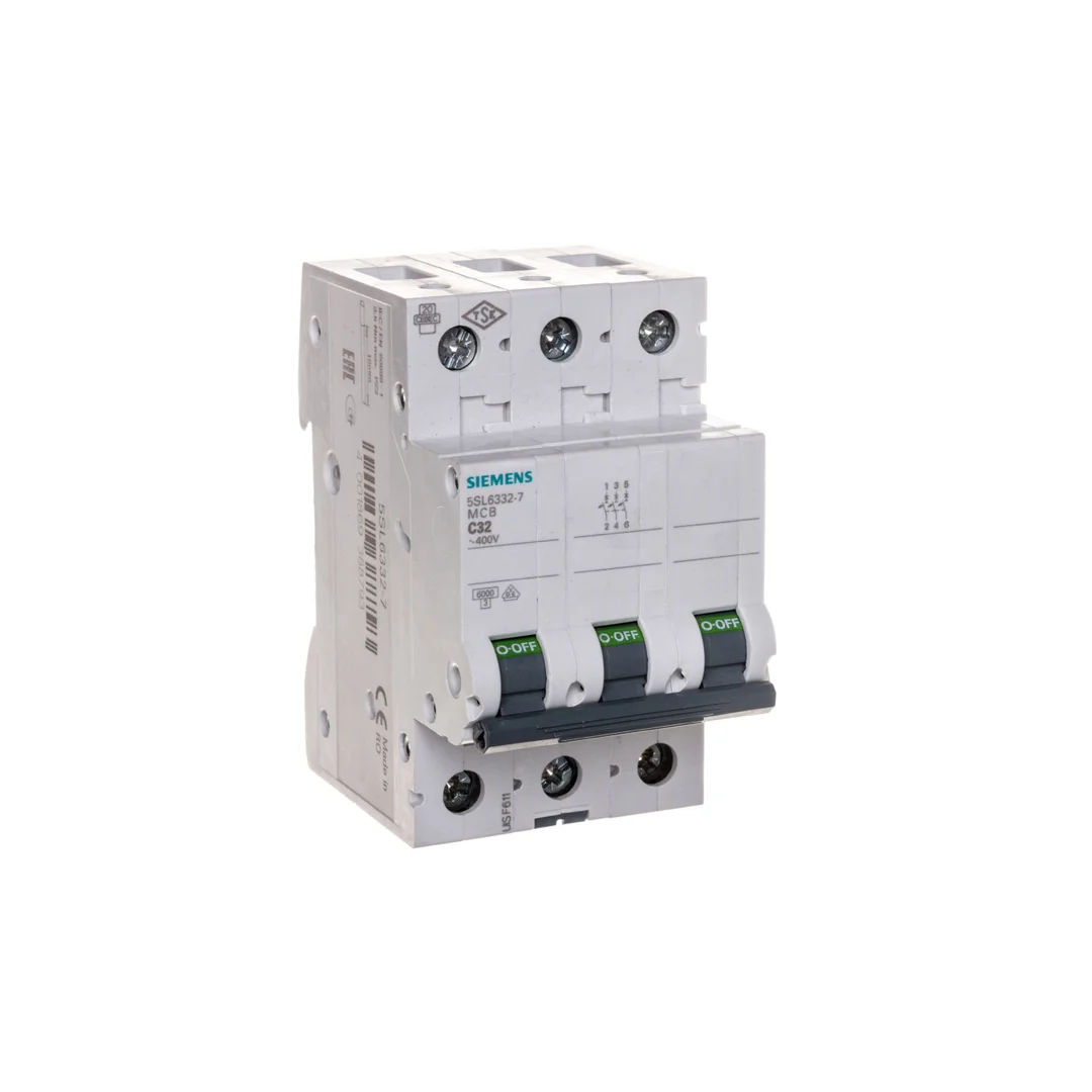 Wyłącznik nadprądowy 3P C 32A 6kA AC SENTRON 5SL6332-7