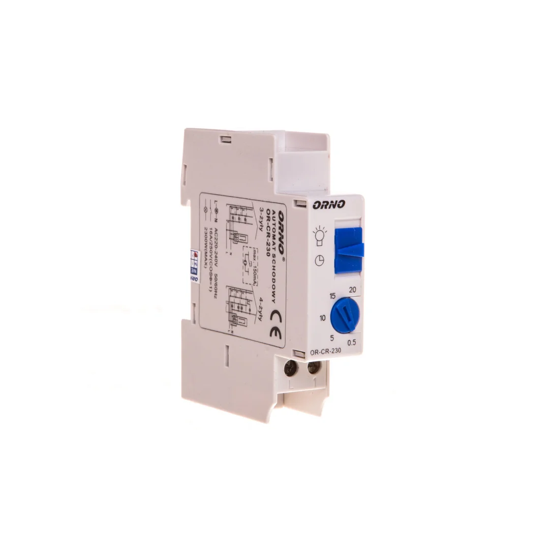 Automat schodowy 16A 1Z 0,5-10min OR-CR-230