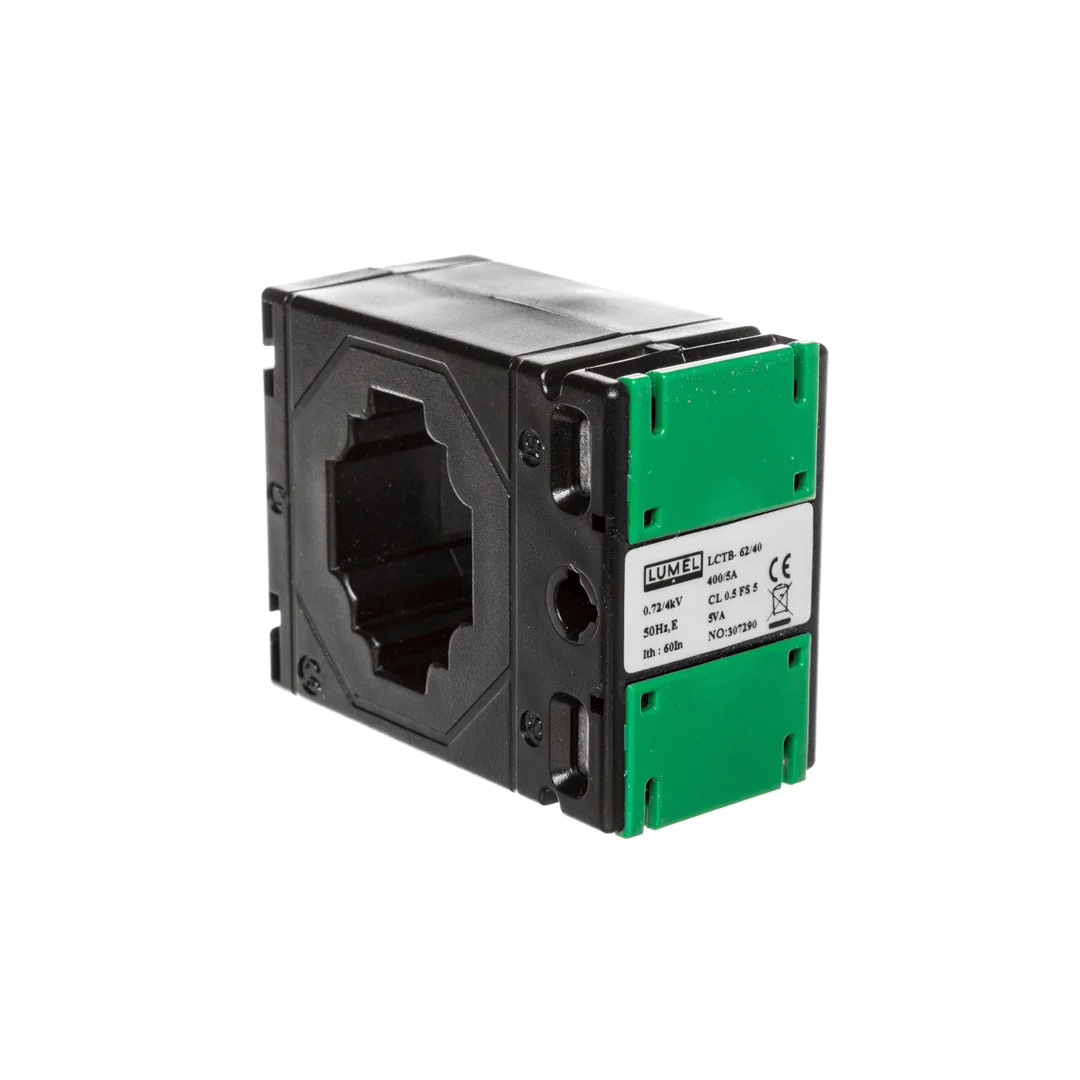 Przekładnik prądowy z otworem na szynę 62/40 (40) 400A/5A klasa 0,5 LCTB 6240400400A55