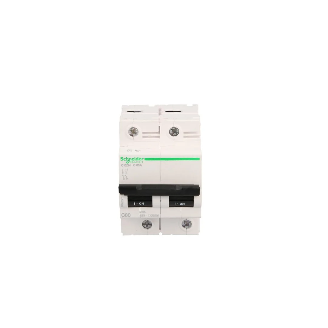 Wyłącznik nadprądowy 2P C 80A 10kA AC C120N Acti9 A9N18361