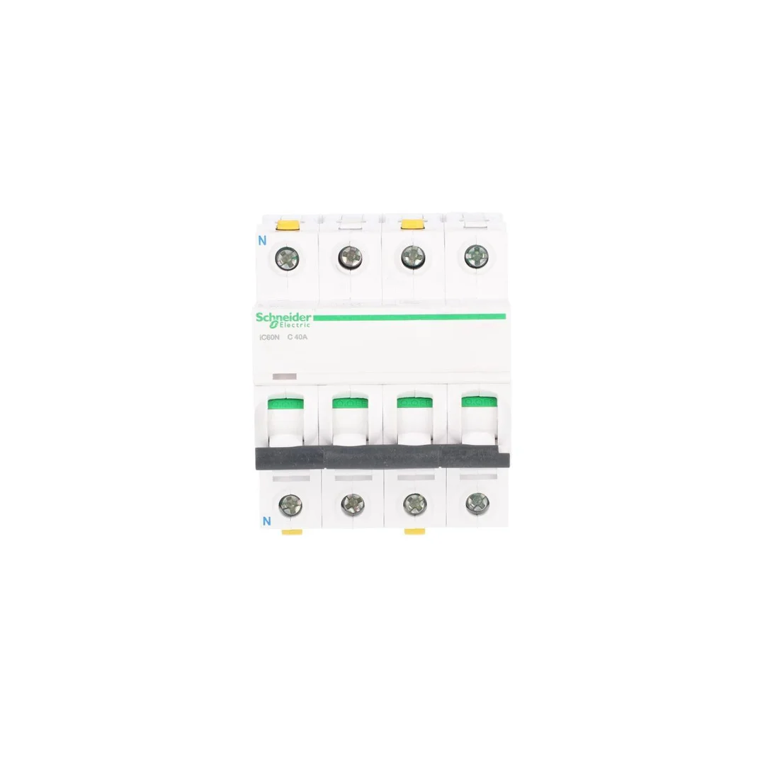 Wyłącznik nadprądowy 3N C 40A 6kA AC iC60N-C40-3N Acti9 A9F04740