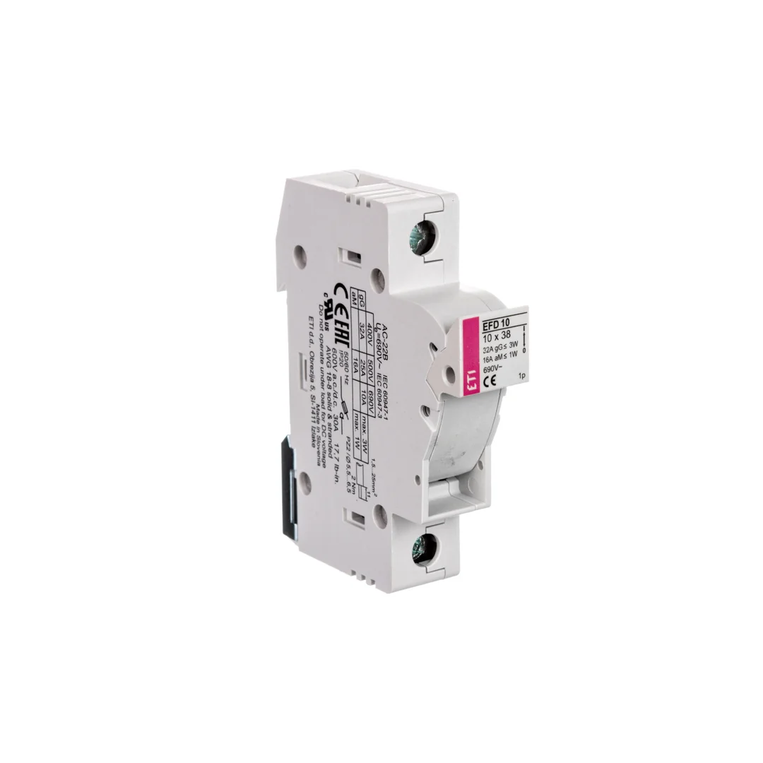 Rozłącznik bezpiecznikowy 1P 32A 10x38 EFD 10 1P 002540001