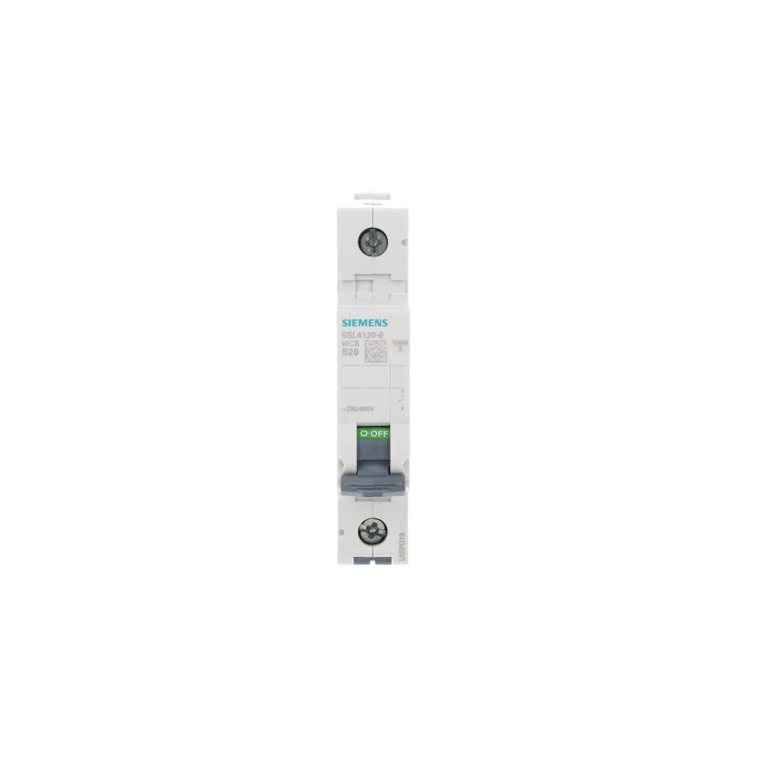Wyłącznik nadprądowy 1P B 20A 10kA AC SENTRON 5SL4120-6