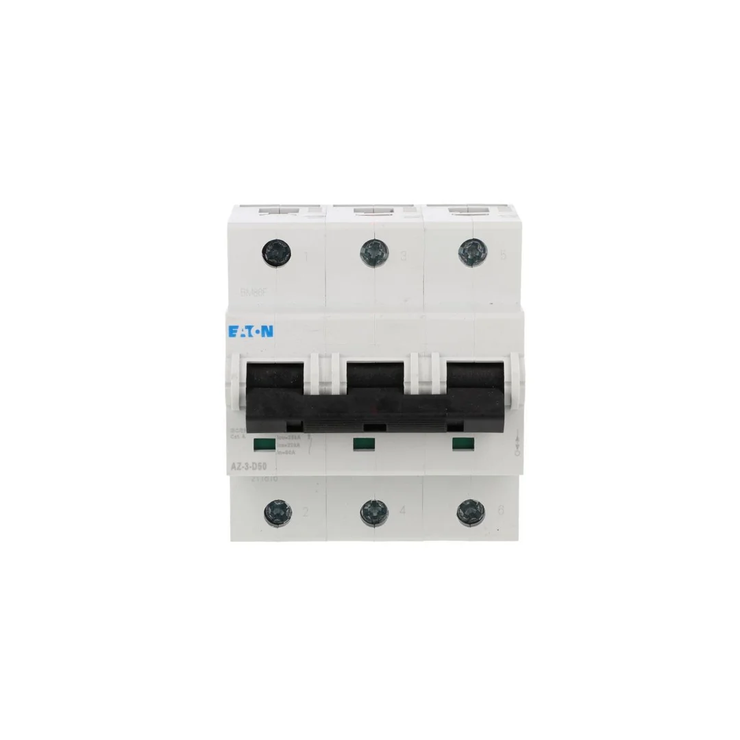 Wyłącznik nadprądowy 3P D 50A 25kA AC AZ-3-D50 211816
