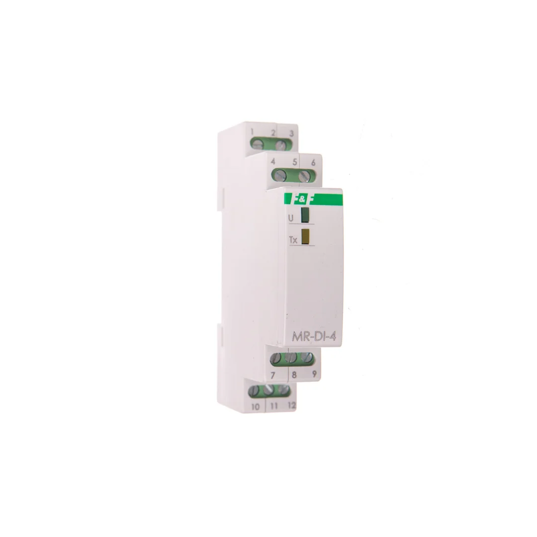 Moduł rozszerzeń 4 wejść cyfrowych 6-30V AC/DC z wyjściem MODBUS RTU zasilanie 9-30V DC MAX-MR-DI-4LO