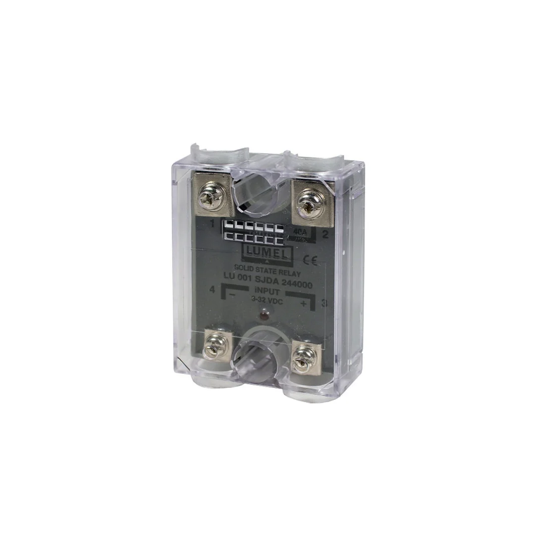 Przekaźnik półprzewodnikowy LU 001JDA244000 SSR sterowanie 3-32V DC wyjście 240V/40A AC LH000-0981-400-012