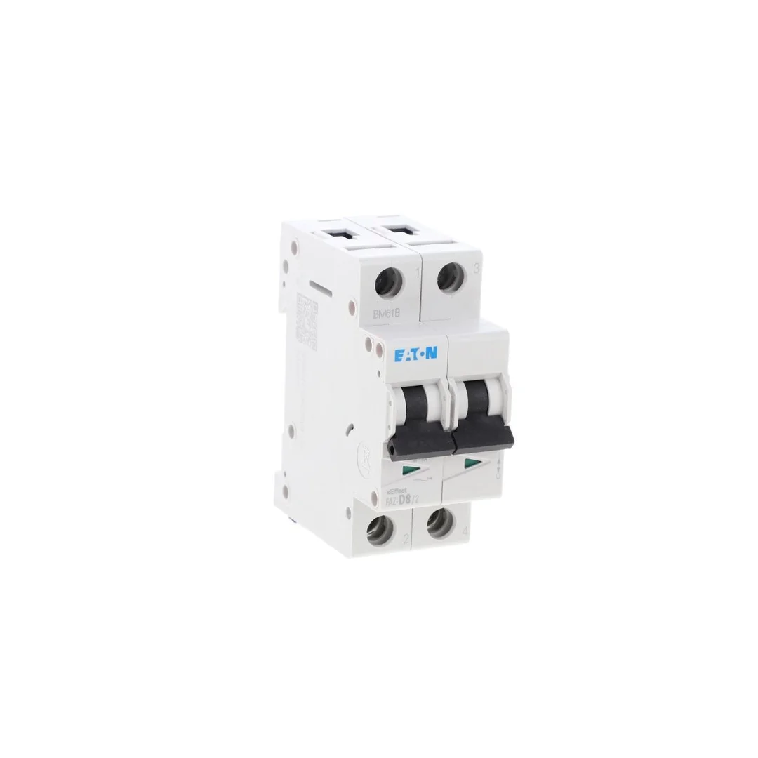 Wyłącznik nadprądowy 2P D 8A 15kA AC FAZ-D8/2 278778