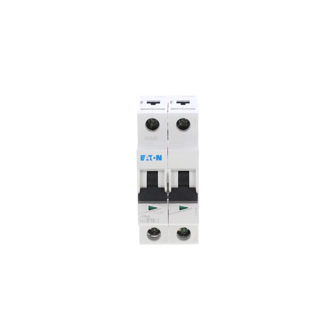 Wyłącznik nadprądowy 2P D 16A 15kA AC FAZ-D16/2 278783