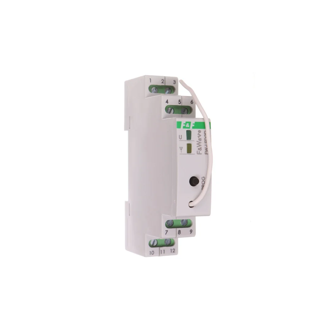 Radiowy dwukanałowy sterownik LED 12V - montaż DIN 10-16V DC FiWave FW-LED2D