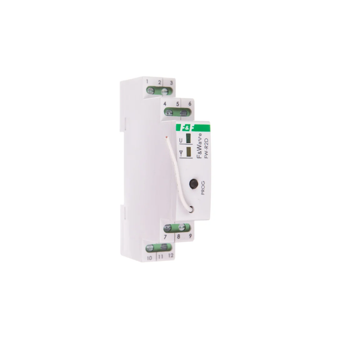 Radiowy podwójny przekaźnik bistabilny - montaż DIN 85-265V AC/DC FiWave FW-R2D