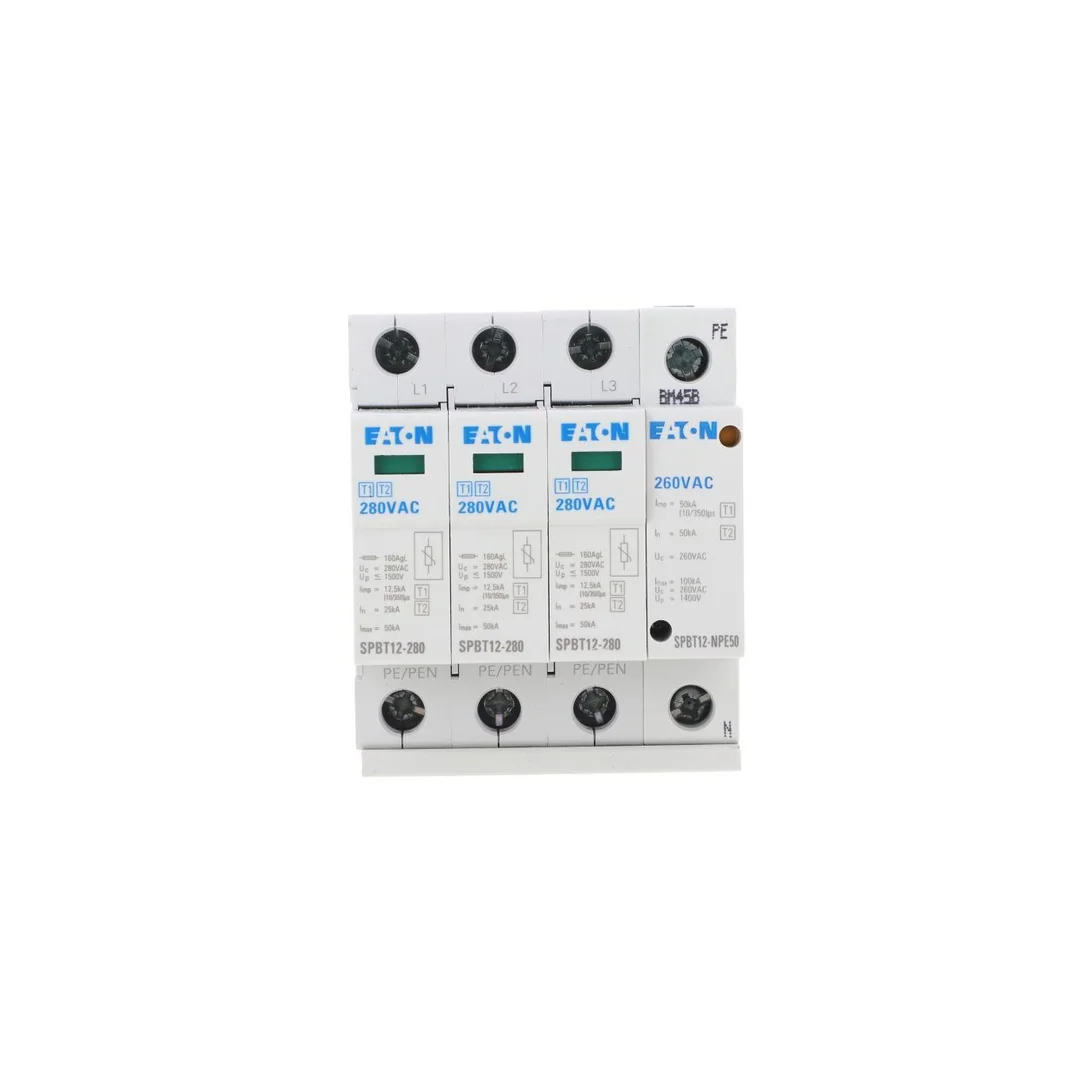 Ogranicznik przepięć Typ T1+T2 1+NPE 12,5kA 280V SPBT12-280-3+NPE50 184750