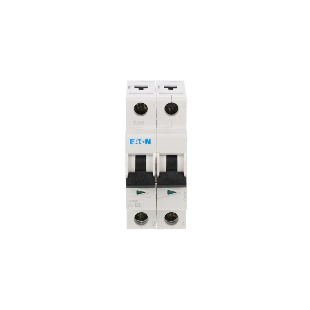 Wyłącznik nadprądowy 2P D 3A 15kA AC FAZ-D3/2 278773