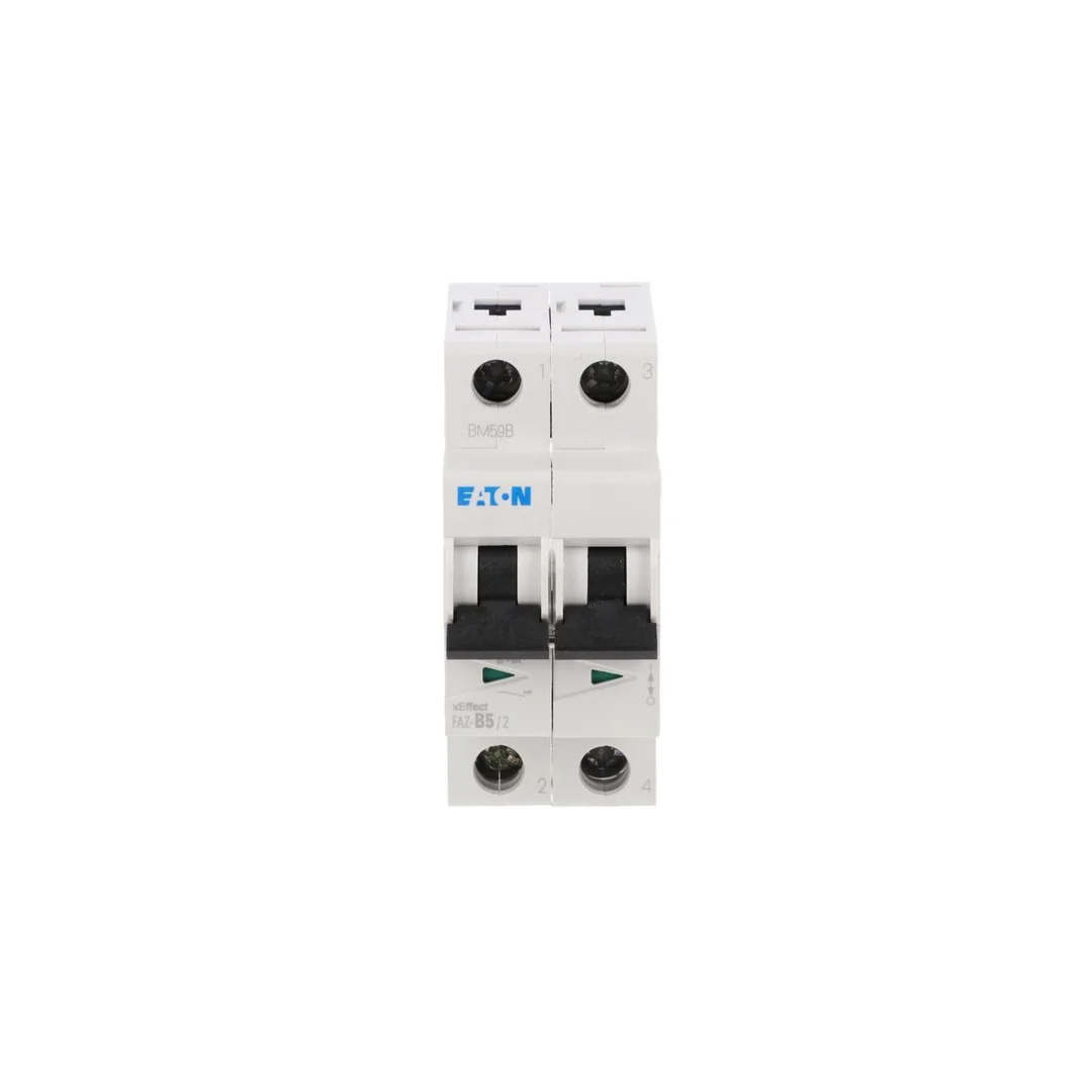 Wyłącznik nadprądowy 2P B 5A 15kA AC FAZ-B5/2 278727
