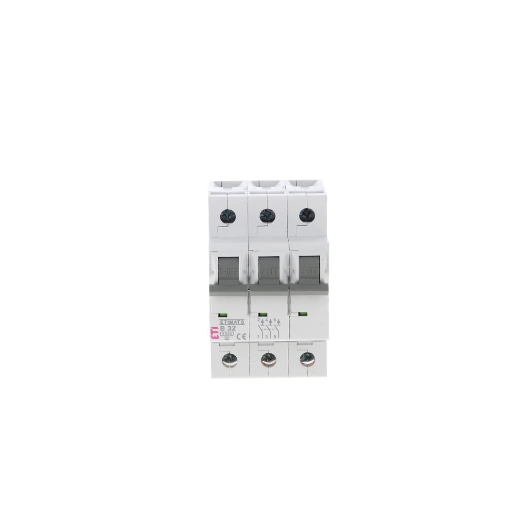 Wyłącznik nadprądowy 3P B 32A 6kA AC ETIMAT 6 002115519