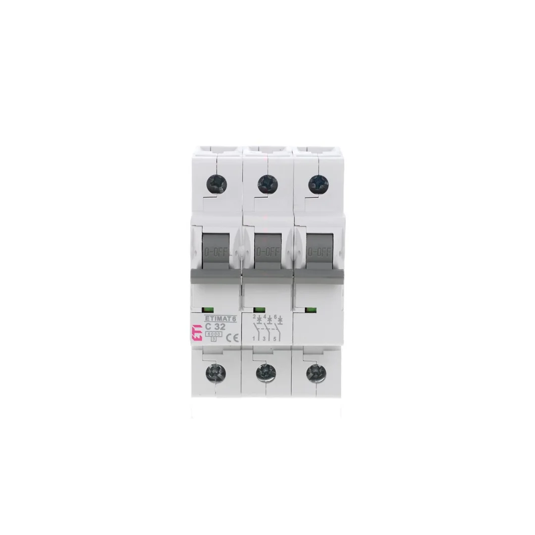 Wyłącznik nadprądowy 3P C 32A 6kA AC ETIMAT 6 002145519