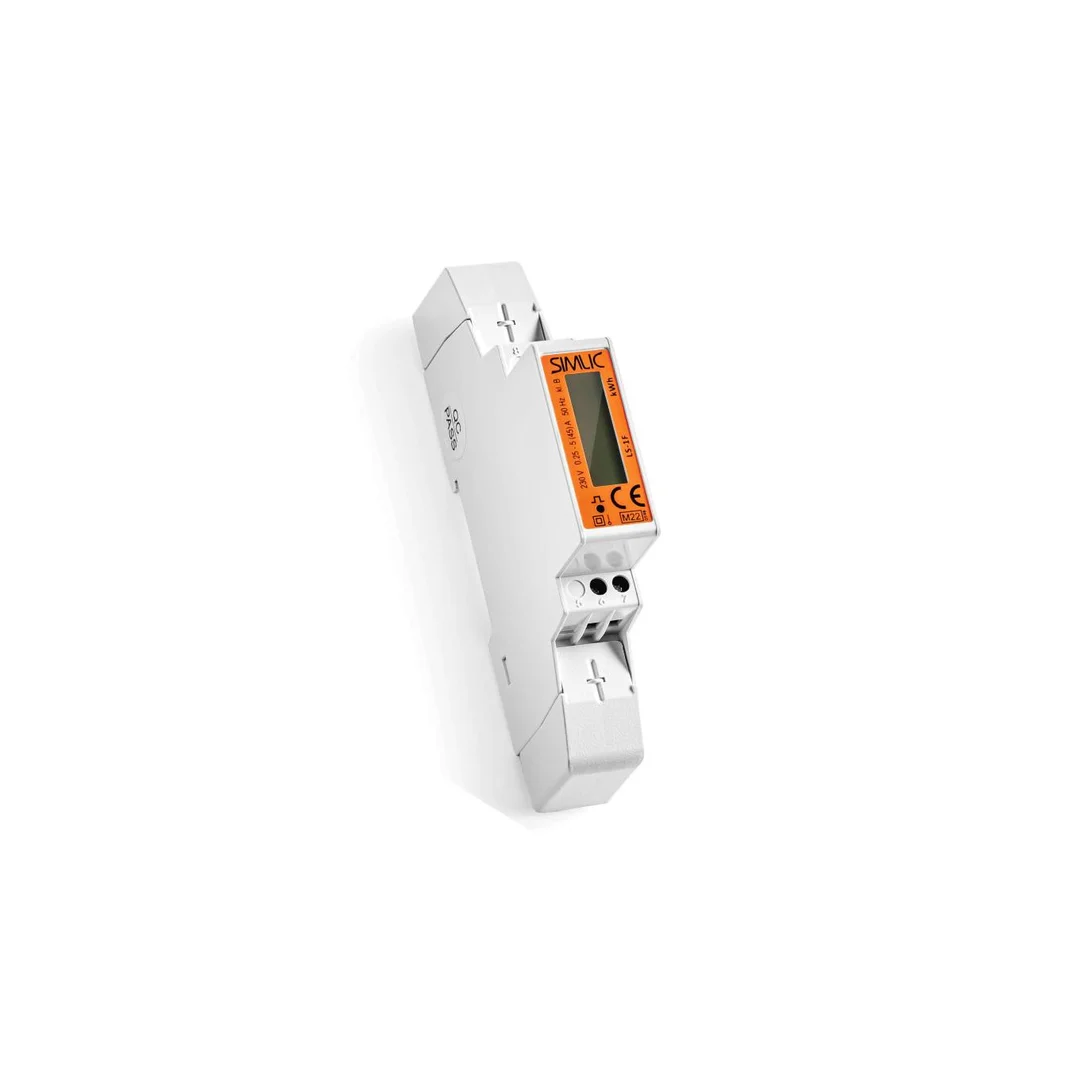 Licznik energii elektrycznej 1-fazowy, cyfrowy, 45A, 230V z podświetlanym wyświetlaczem LS-1F MID 85401010