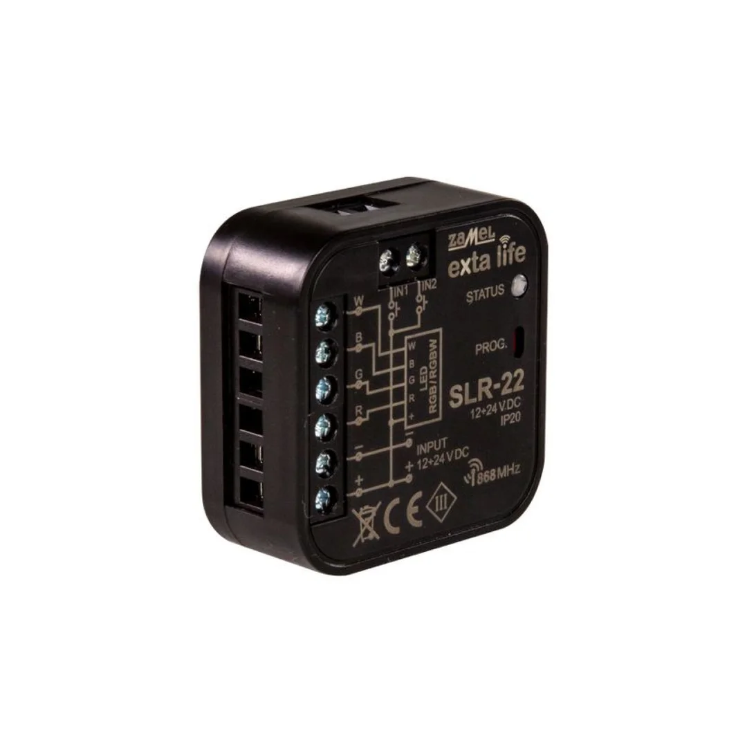 Sterownik LED RGB RGBW 12-24VDC SLR-22 EXL10000034