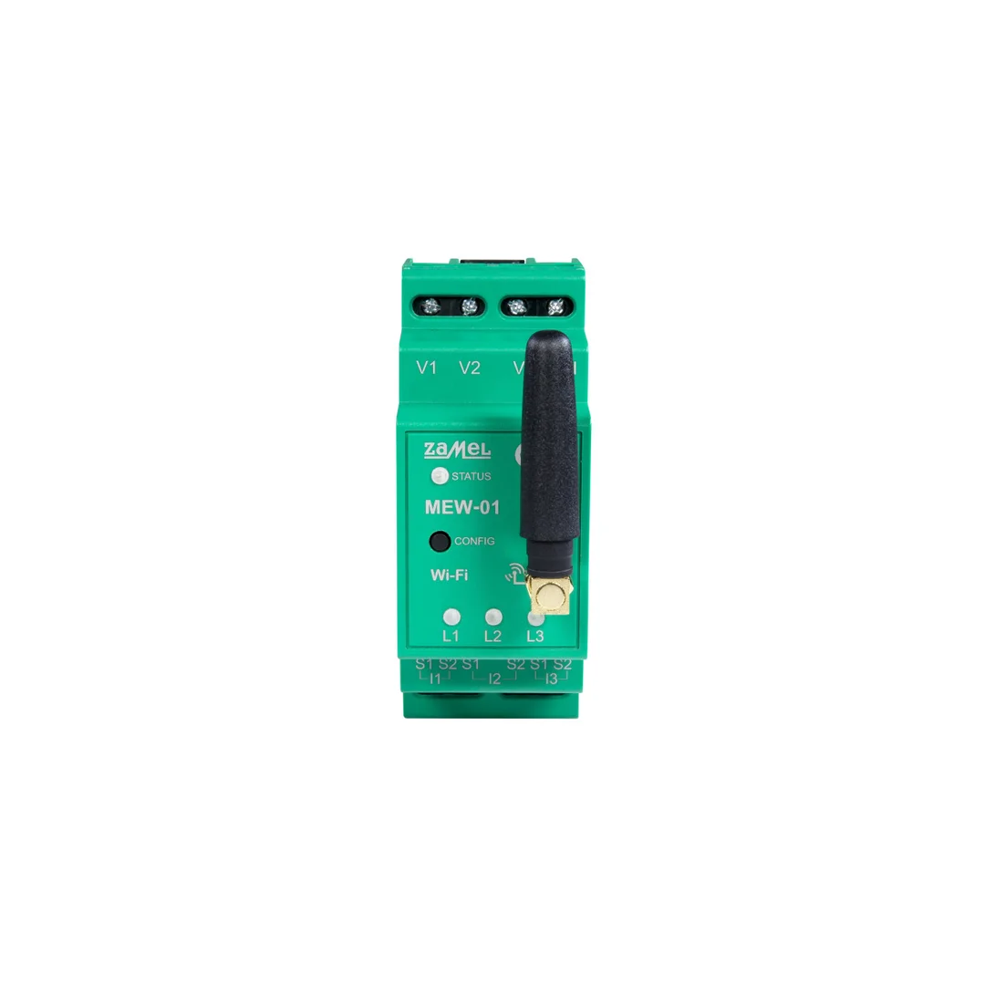 SUPLA Monitor energii elektrycznej WI-FI 3F+N MEW-01 SPL10000009