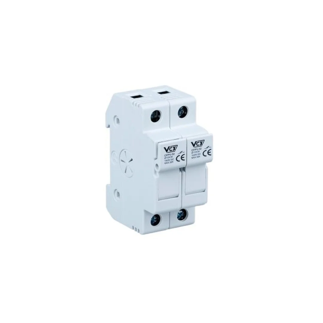 Podstawa bezpiecznikowa modułowa 10x38 32A 2P PV 1000V DC