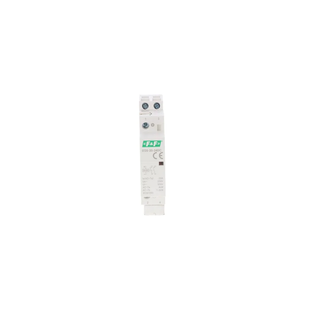 Stycznik modułowy montaż na szynie styki 2xZ 25A 24V DC ST25-20-24VDC