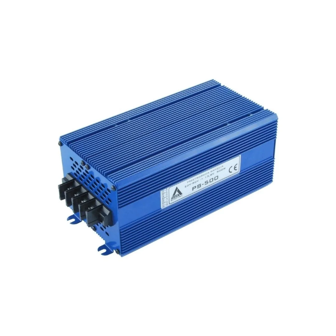Przetwornica napięcia 30÷80 VDC / 24 VDC PS-500-24V 500W izolacja galwaniczna
