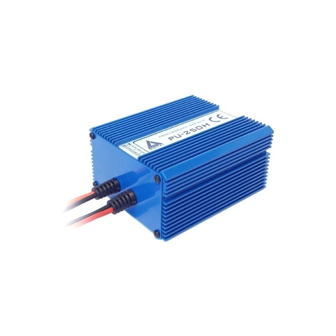 Przetwornica napięcia 10÷20 VDC / 24 VDC PU-250H 24V 250W Wodoszczelna - pełna izolacja IP67