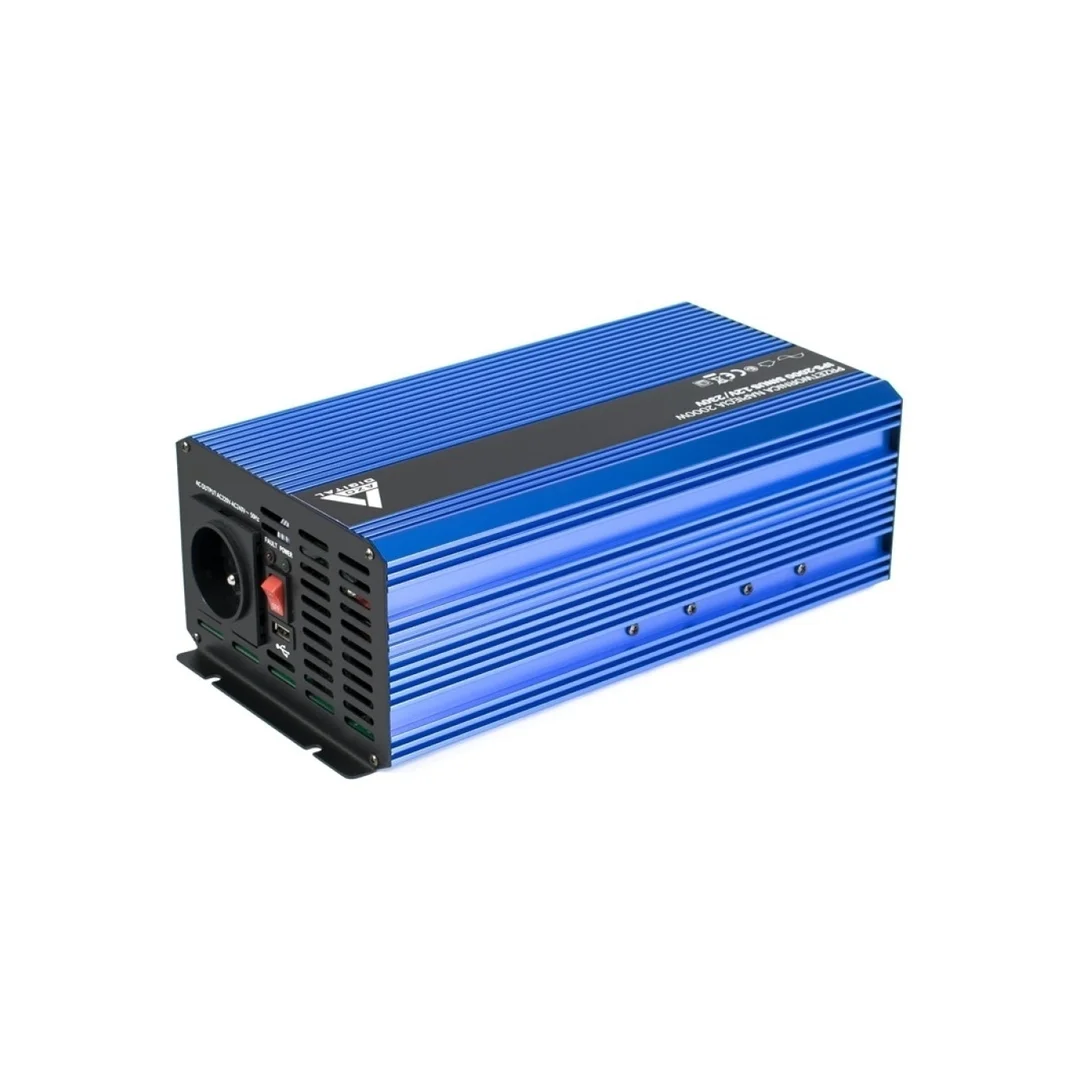 Przetwornica napięcia 12 VDC / 230 VAC SINUS IPS-2000S 2000W