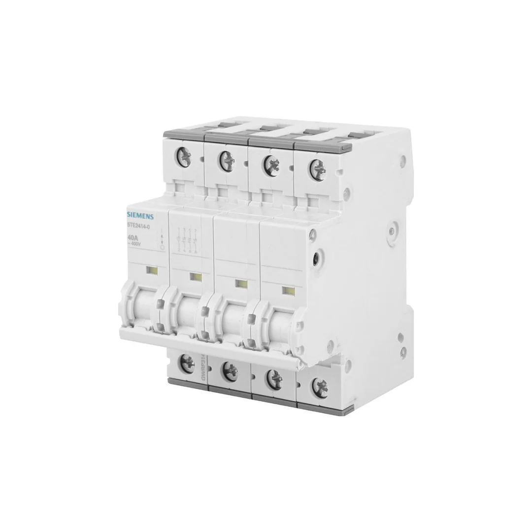 Rozłącznik modułowy 40A 4P 400V możliwy wyzwalacz 5TE2414-0