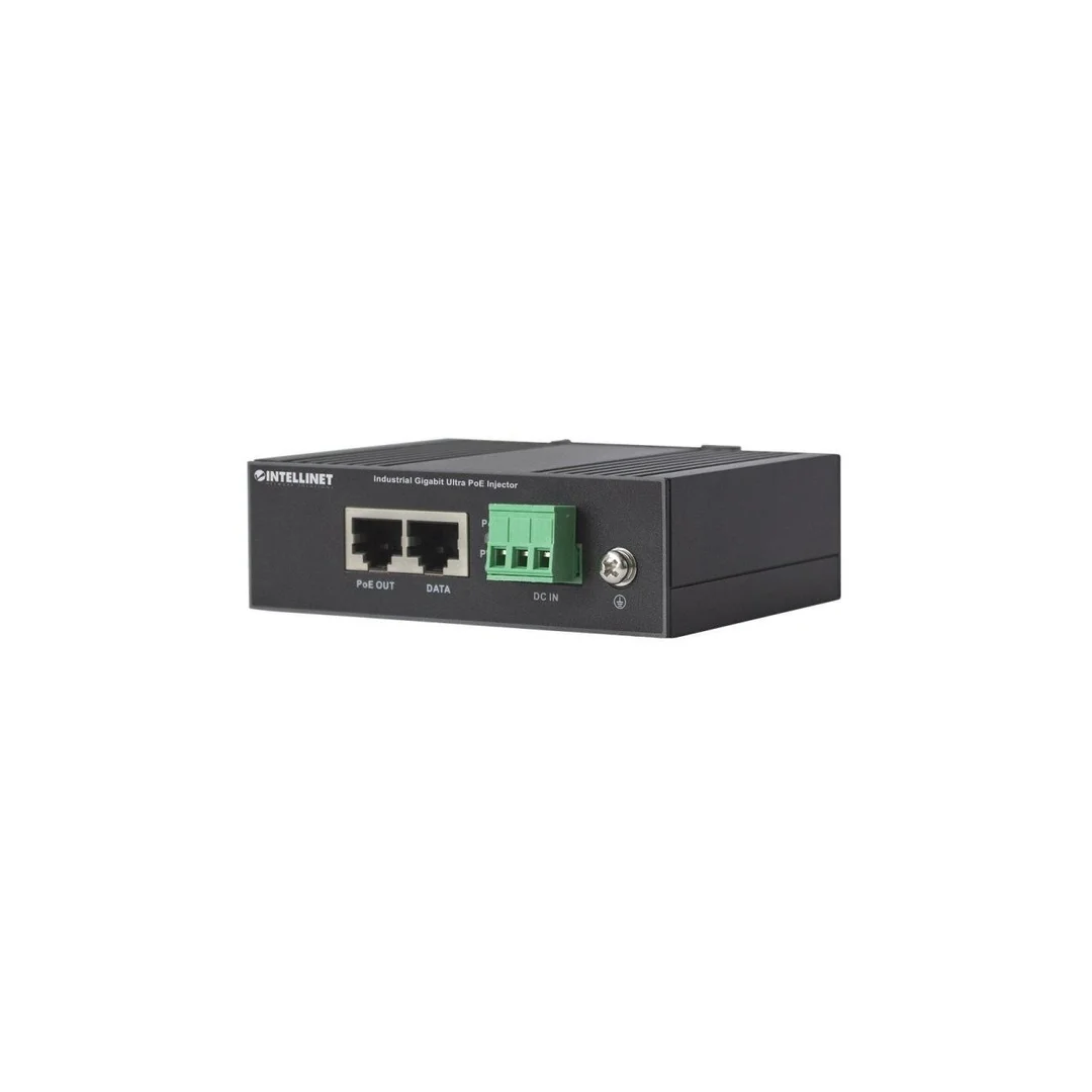 Przemysłowy adapter zasilacz Ultra Poe 1X RJ45 Gigabit 60W DIN 561389