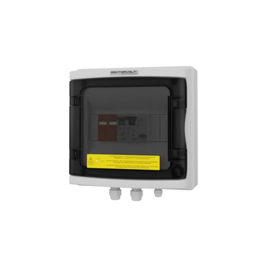 Rozdzielnica PV Fotowoltaiczna Solarna AC 1F B16 25A 300mA T1 T2 Doktorvolt 9481