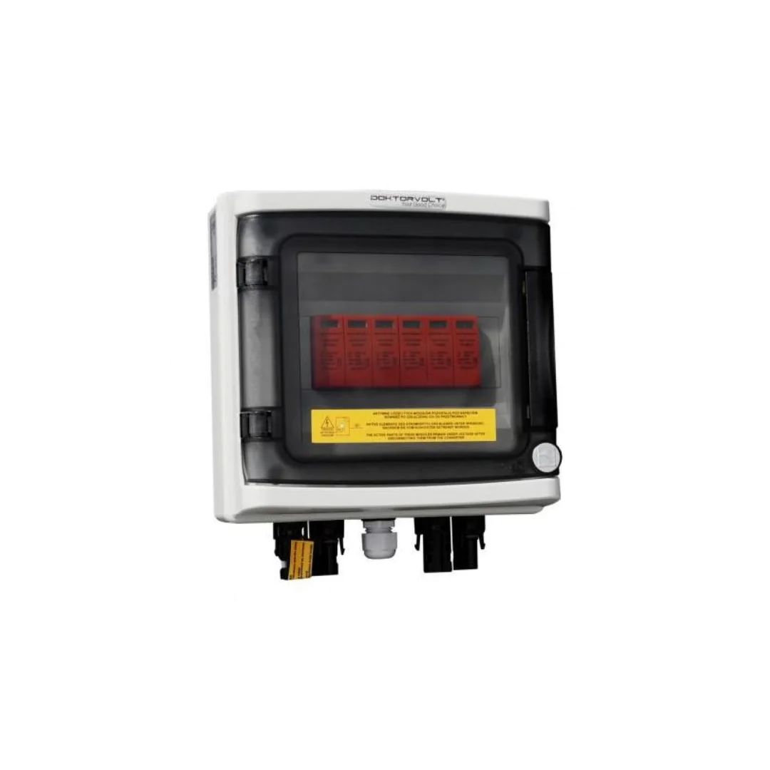 Rozdzielnica PV Fotowoltaiczna Solarna 2-Stringowa DC 1000V T2 Doktorvolt 9474