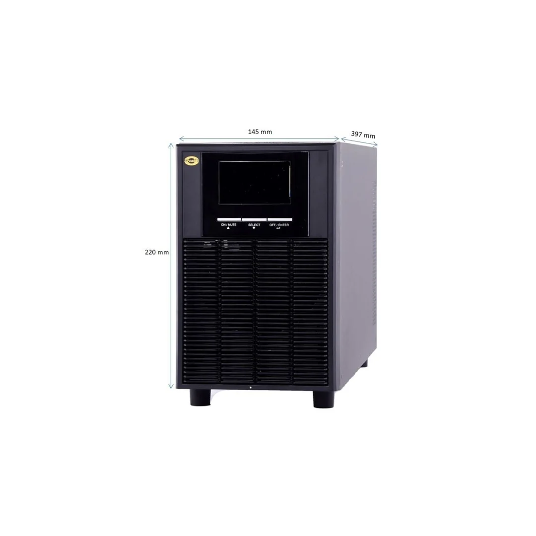 Zasilacz awaryjny UPS Orvaldi VT2K on-line Tower 2000VA/1800W czysta sinusoida VWPP2K