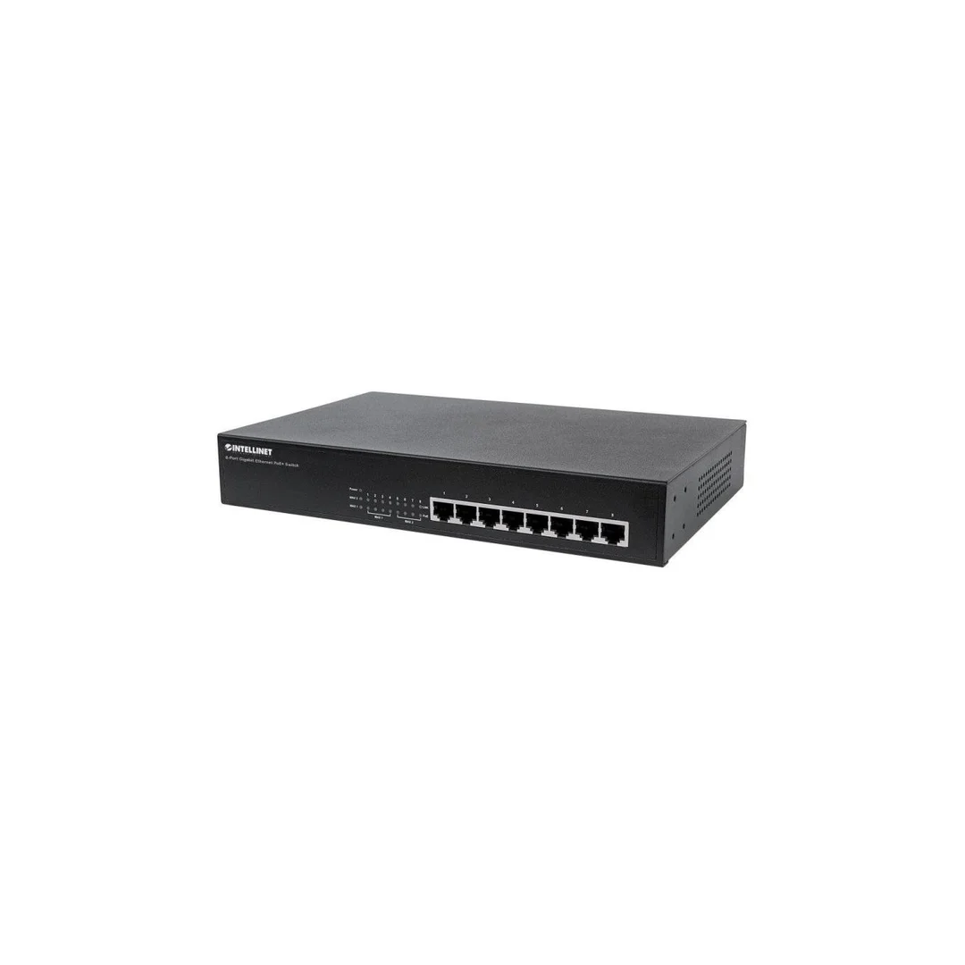 Gigabit Switch 8X 10/100/1000 RJ45 Poe+ 140W 19Rack 560641