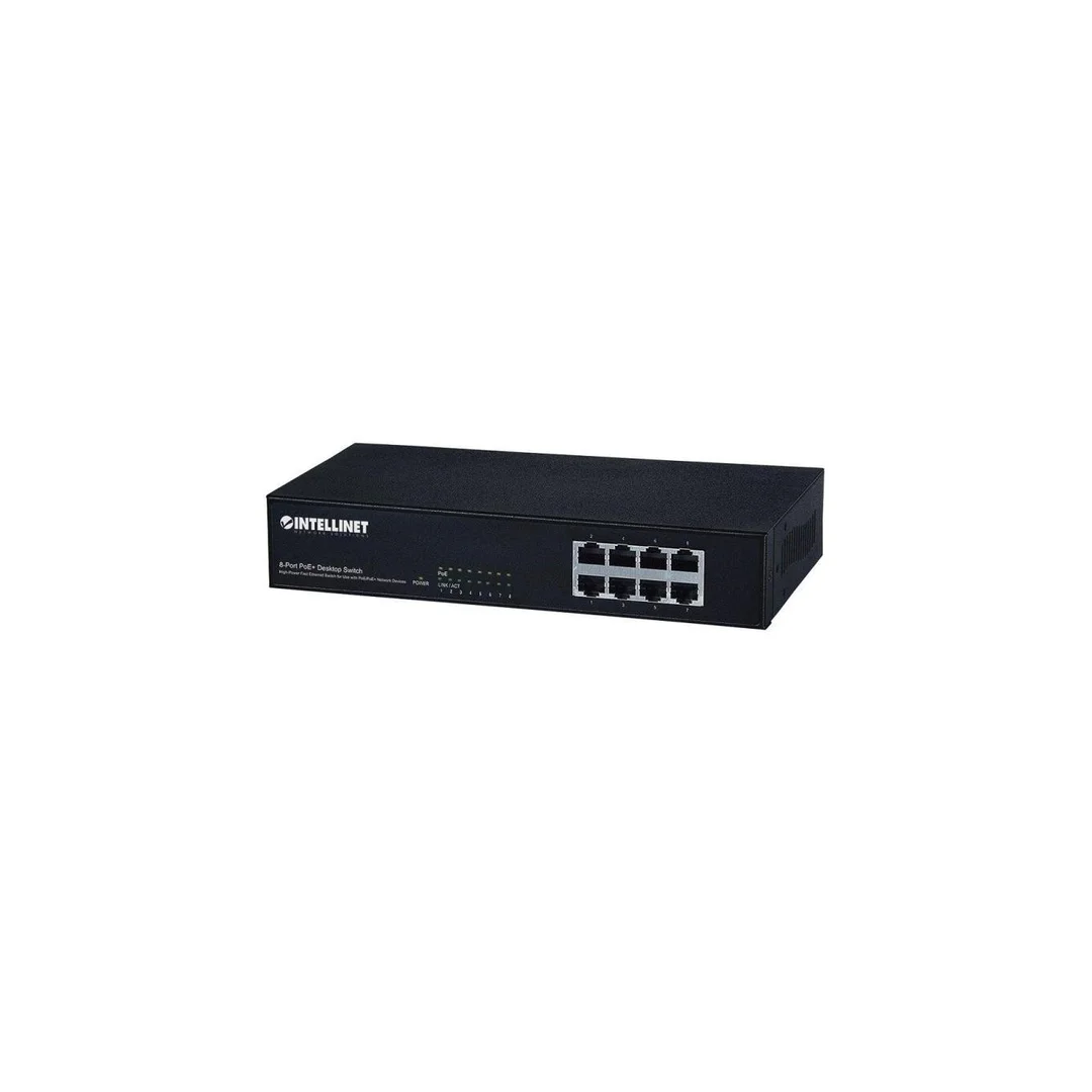 Switch Ethernet 8x 10/100Mbps RJ45 PoE/PoE+ Endspan Desktop