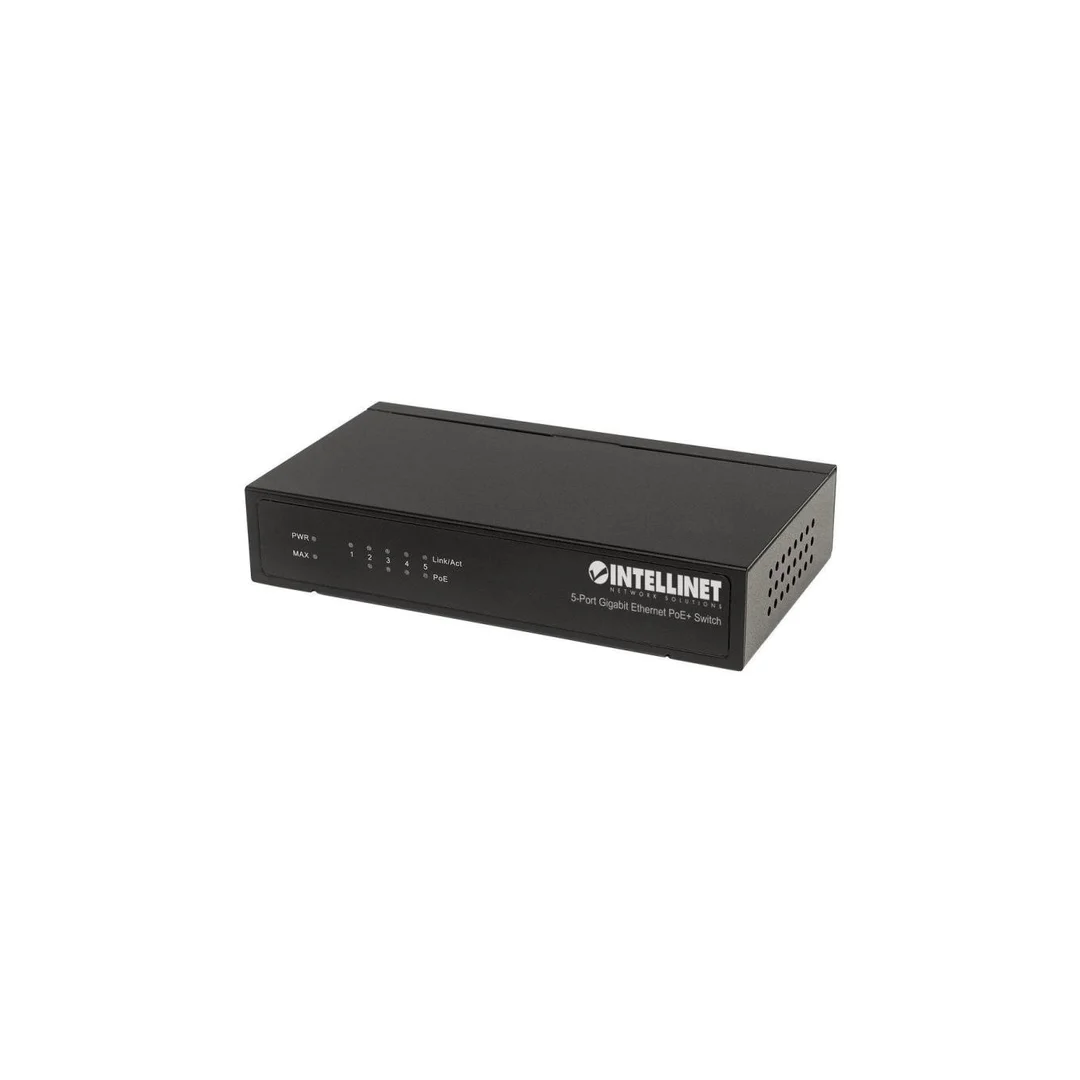 Switch Gigabit 5 portów RJ45 POE+, desktop