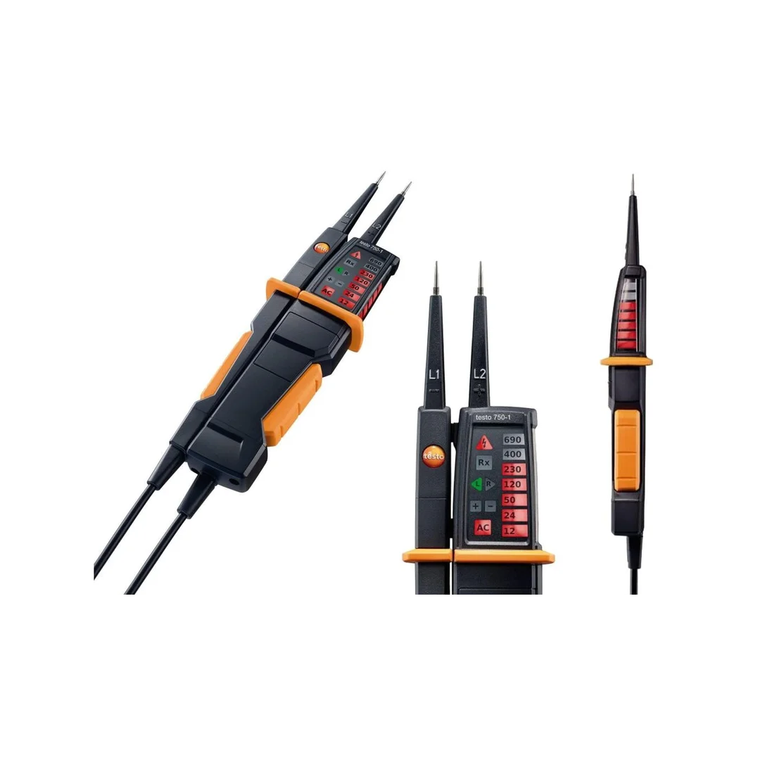 Dwubiegunowy wskaźnik napięcia / Tester napięcia / CAT III / 12 do 690 V / Testo 750-1