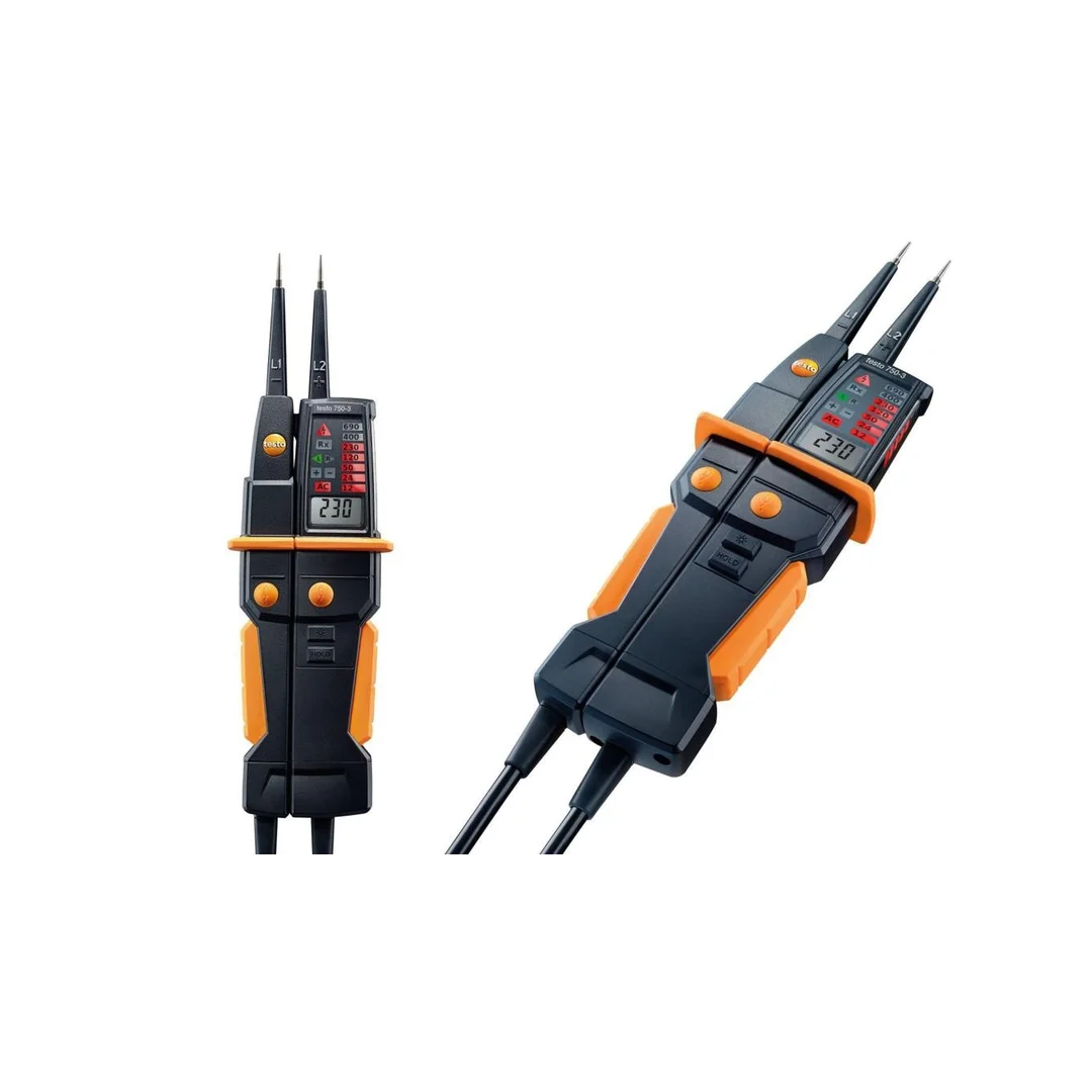 Dwubiegunowy wskaźnik napięcia / Tester napięcia / CAT III / 12 do 690 V / Testo 750-3