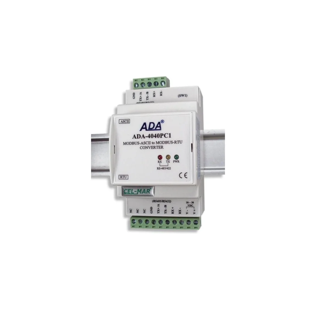 Konwerter MODBUS-ASCII na MODBUS-RTU ADA-4040PC1-1-23